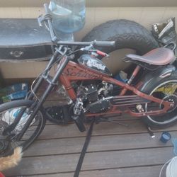 Motor bike (old school design)