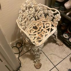 Cast Iron Garden Chair