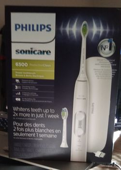philips soniccare 6500 power toothbrush brand new sealed in box!