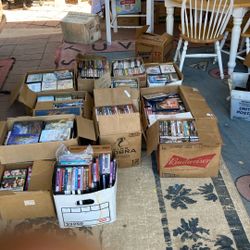 Over 1200 DVDs Good Condition