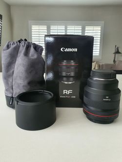 Canon RF 85mm F1.2