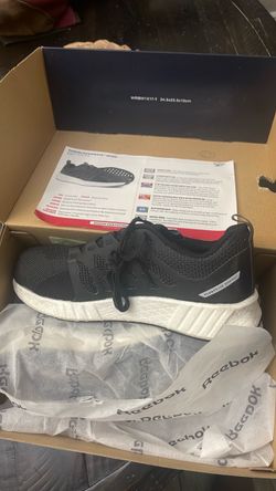 Reebok Steel toe tennis shoes