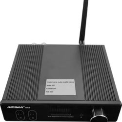 AIYIMA D03 Bluetooth 5.0 DAC Amplifier 150 Watt x 2 Stereo HiFi 2.1 CH Digital Sound Amplificador 24Bit/192kHz Class D Power Amp USB Coaxial Optical O