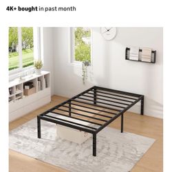 New! 14” Twin Size Platform Bed Frame 