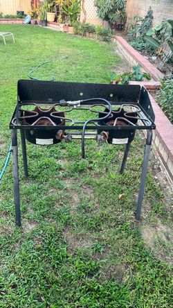 2 burner propane stove
