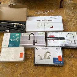 Kitchen And Bathroom Faucets Whole Set For Sale