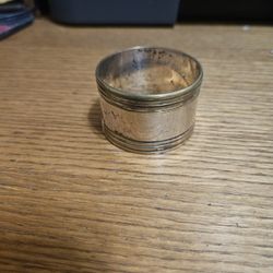 Stone Sterling Silver Company Silverplate Napkin Ring