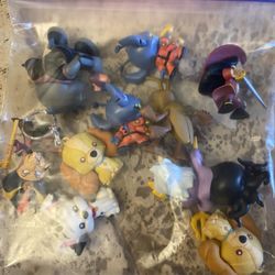 Disney Keychain Figurines 