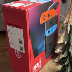 Switch with Neon Blue and Neon Red Joy‑Con - Nintendo Switch