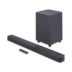 JBL Bar 500 5.1 Channel Soundbar and 10" Wireless Subwoofer with Multibeam Technology