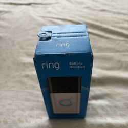 Ring battery doorbell