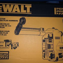 DEWALT Onboard Rotary Hammer Dust Extractor for 1-1/8-Inch SDS Plus Hammers (DWH304DH)