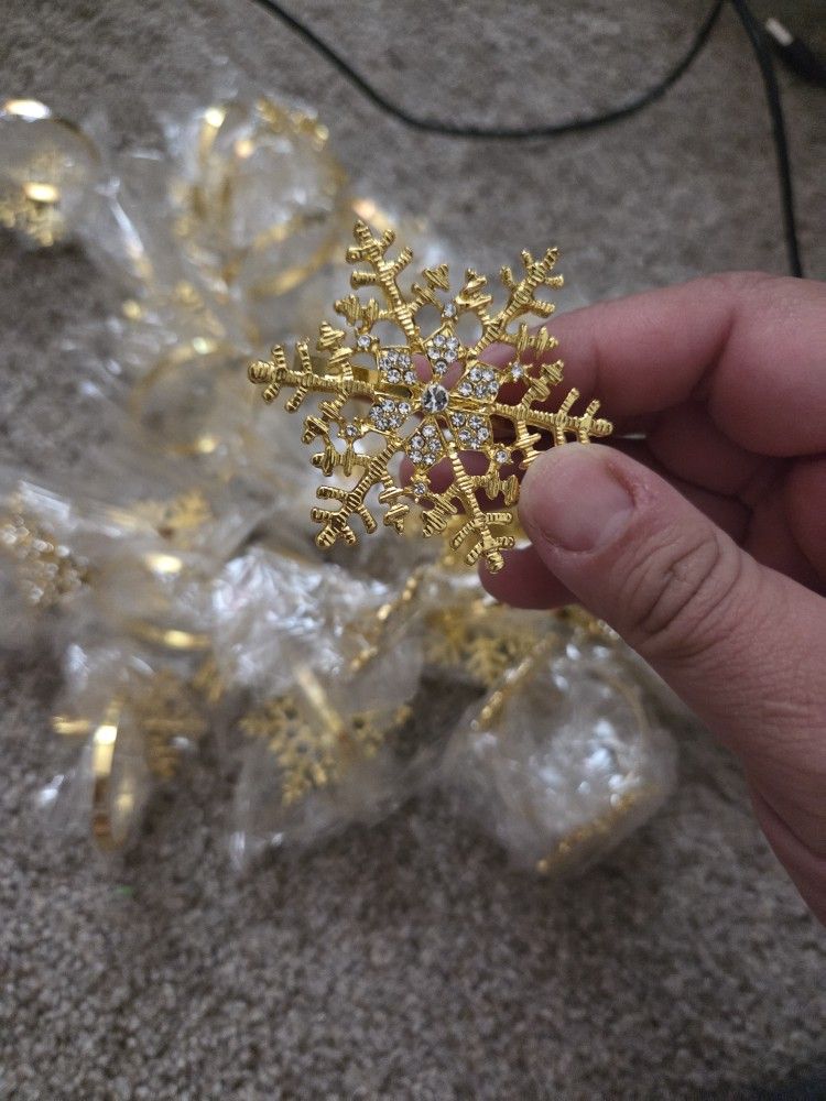 Snowflake Napkin Holders Christmas
