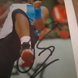 Autograph photo