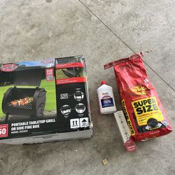 Chat griller portable tabletop grill