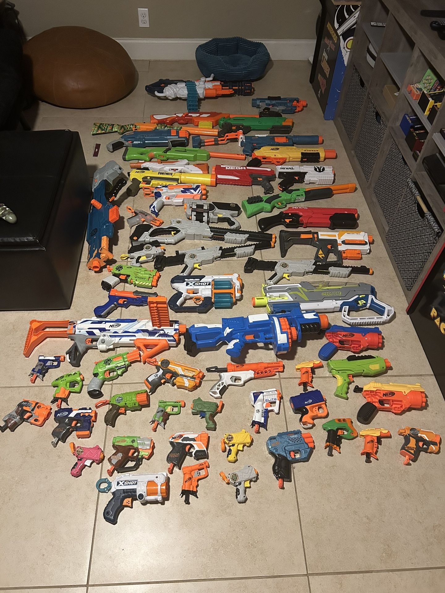 56 NERF/Xshot/ Dart Guns