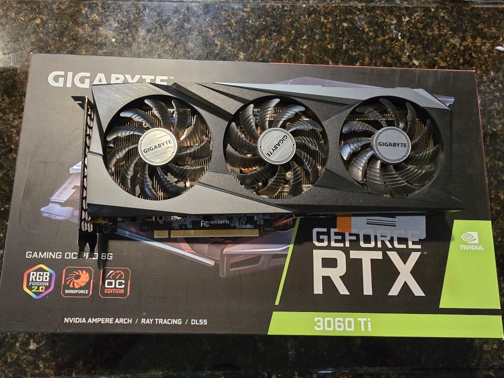 GIGABYTE NVIDIA RTX 3060 TI 8GB GAMING OC PRO GRAPHICS CARD GPU