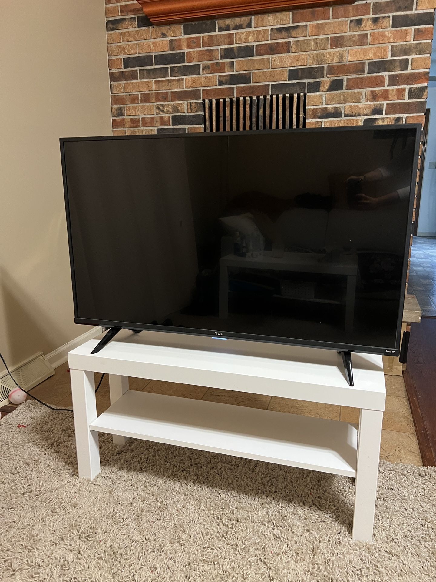 IKEA LACK Rack TV Stand - White 35.4 x 10.2 x 18 inches