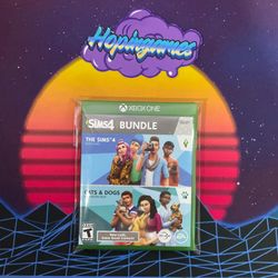 The Sims 4 And Cats & Dogs Bundle (Microsoft Xbox One, 2017) CIB