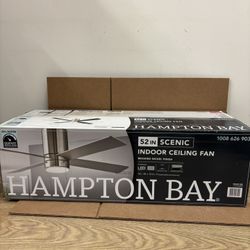 New 52” Indoor LED Ceiling Fan