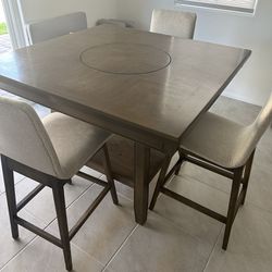 Dining Table And Four Chairs