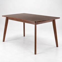 Solid Wood Walnut Dining Table – Seats 4