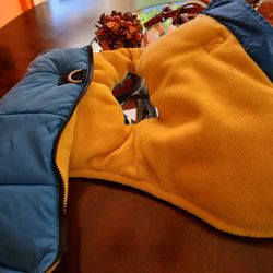 Fleece Lined Dog Coat