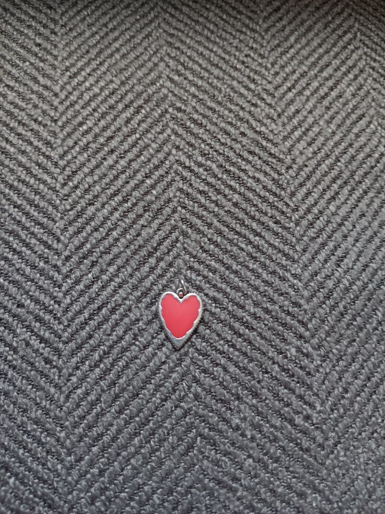 James Avery  " Red Enamel " Charm