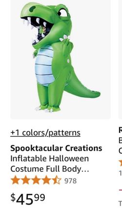 Inflatable Dinosaur Costume Brand New