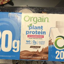 (NEW) Orgain Plant Protein Shakes