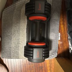 Sunny Health & Fitness Elite Adjustable Dumbbell 