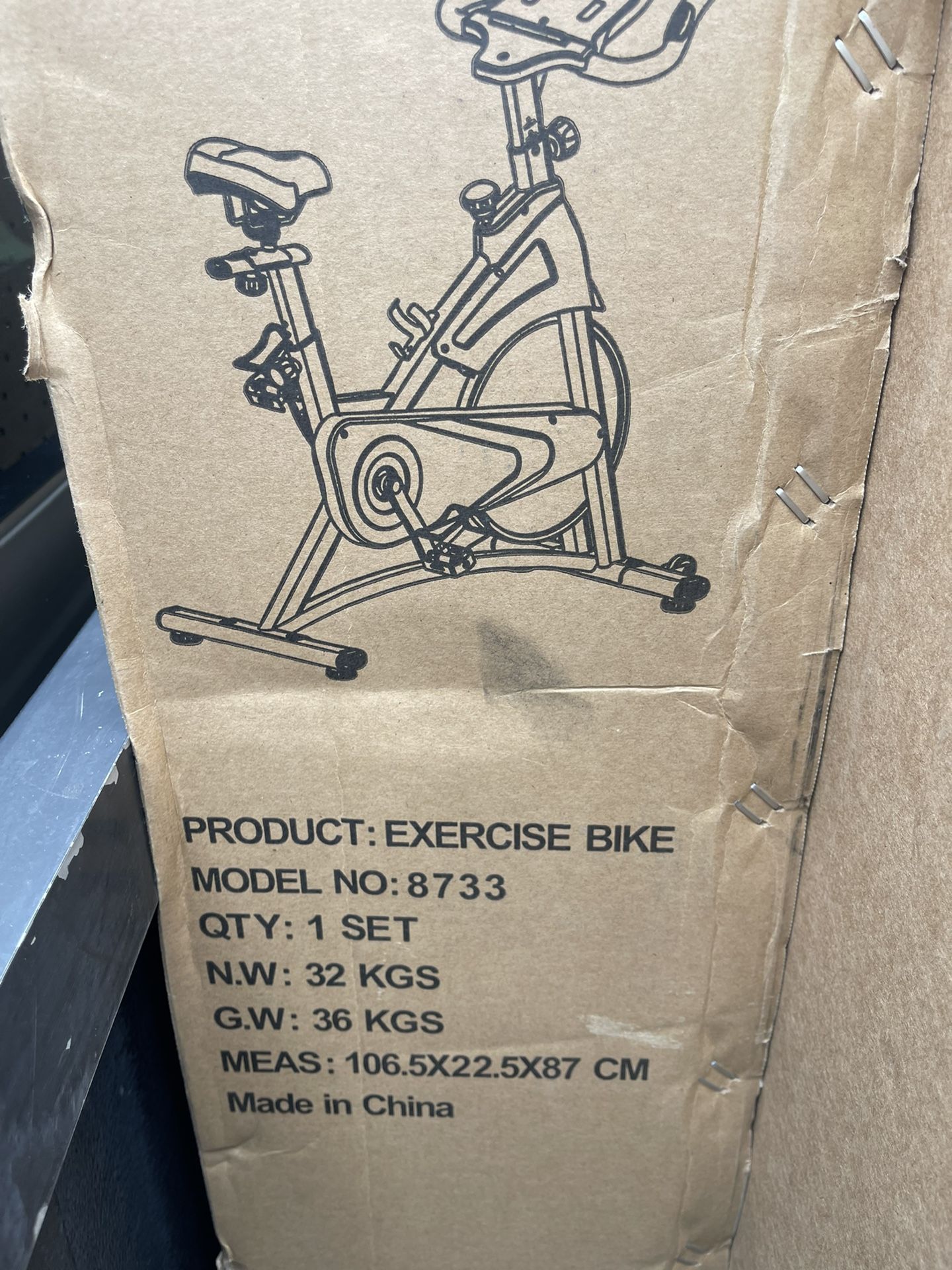 Brand new Exercise Spin Cycle Stationary Bike, Sealed In The Box