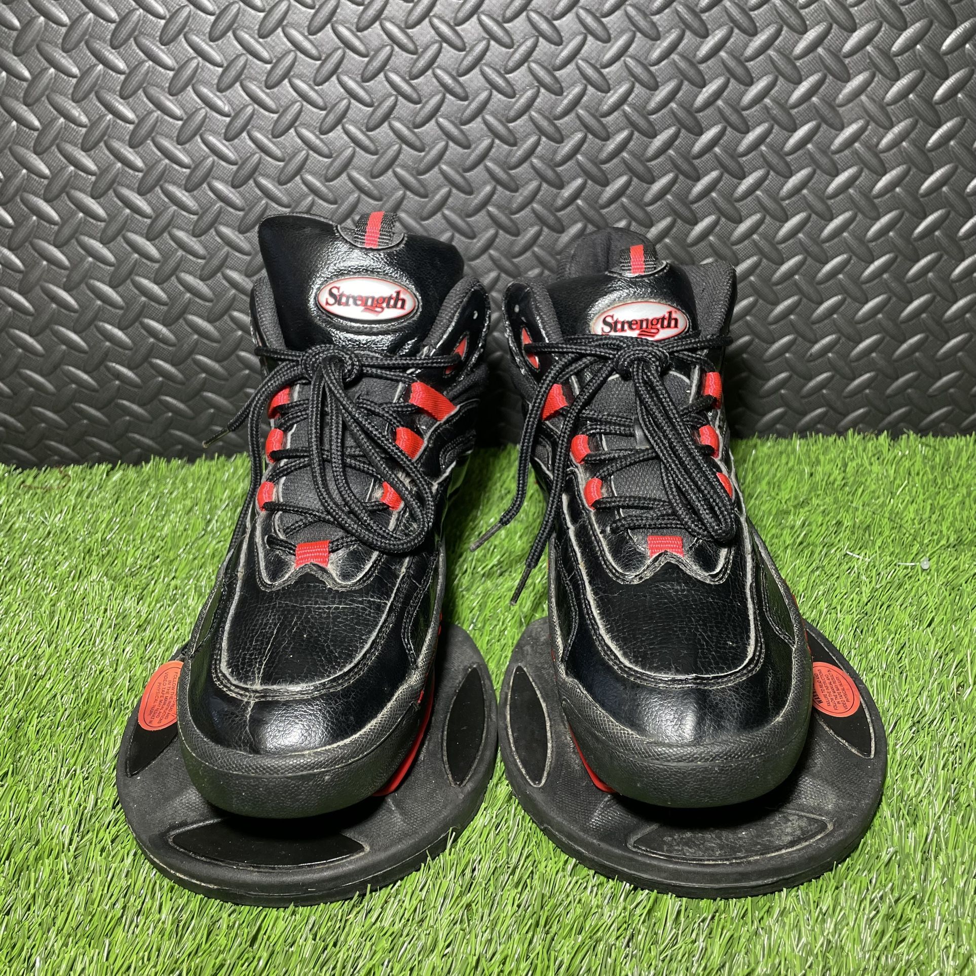 Strength Systems Plyometric Vertical Jump Training Shoes Black Red Men\'s Sz 10.5 Strength Systems Plyometric Vertical Jump Training Shoes  main image 4