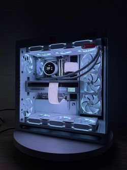 White RTX 5090 Gaming  Desktop PC AMD Ryzen 9950X3D2 96GB DDR5 4TB Gen5 SSD RTX5090 Computer