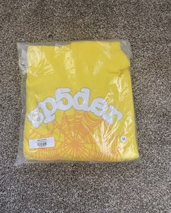 Sp5der Hoodie Yellow