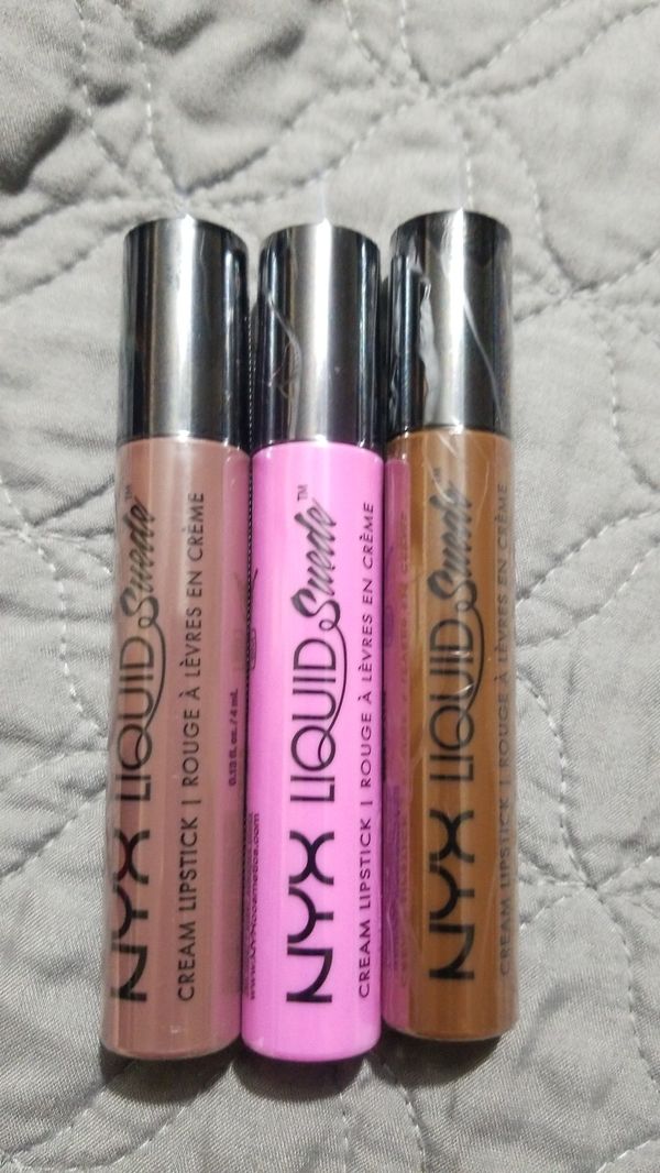 3 Nyx Liquid Suede Longlasting Cream Lipstick For Sale In