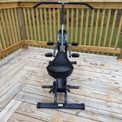 LIFESTYLER BY SPORT HEALTH RIDER TOTAL BODY HEALTH & FITNESS MACHINE W MONITOR