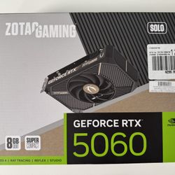 Zotac GeForce 5060 Solo 8GB GPU