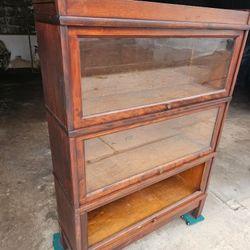 Antique Hale Barrister Bookcase – Stacking Glass Door Bookcase (c.1920)