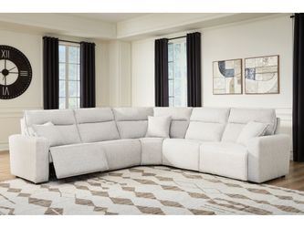 Modmax II Stone 5-Piece Power Reclining Sectional (Online Special Price)