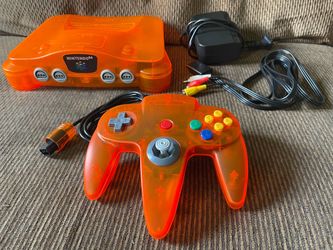 Nintendo 64 🍊 Orange Console