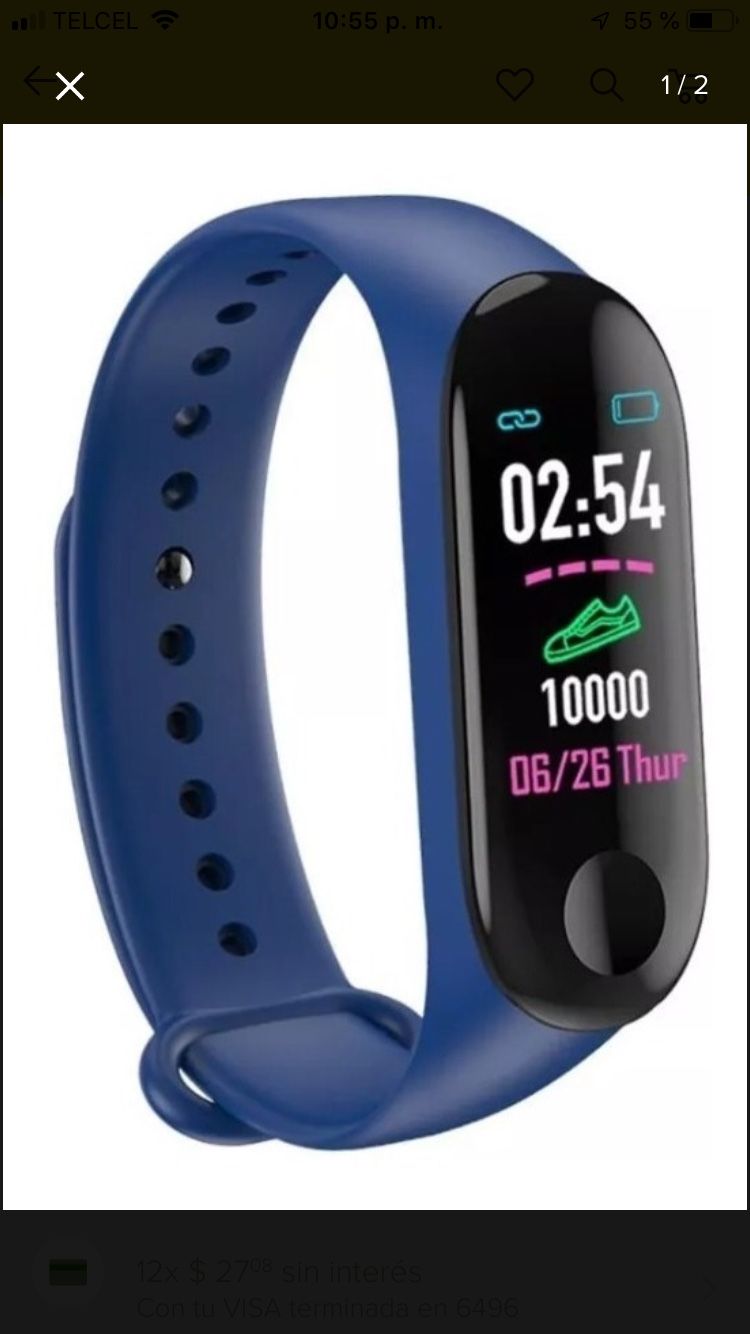 Watch intelligent health bracelet and Activity Tracker Heart Rate Monitor