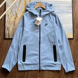Baby Blue Nike Tech 