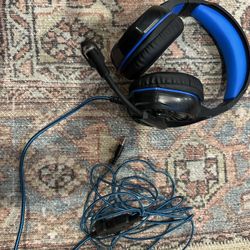 Gaming Headphones Xbox Sony With Microphone 