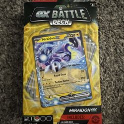 EX BATTLE DECK: MIRAIDON EX