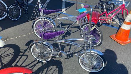 $16”20” chrome bicycles
