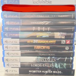 Ps4/ps5 games (read description)/(price of each games in description)