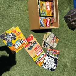 Vintage Old Car And Motorcycle Magazines 
