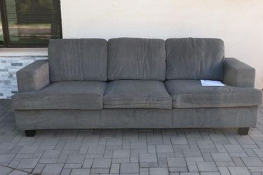 New Gray Fabric Sofa