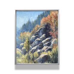 Original Art Monte Cristo PNW 16x20” Oil Painting 